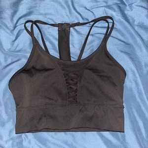Nike black sports bra size small